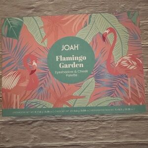 JOAH Flamingo Garden Eyeshadow and Cheek Palette
